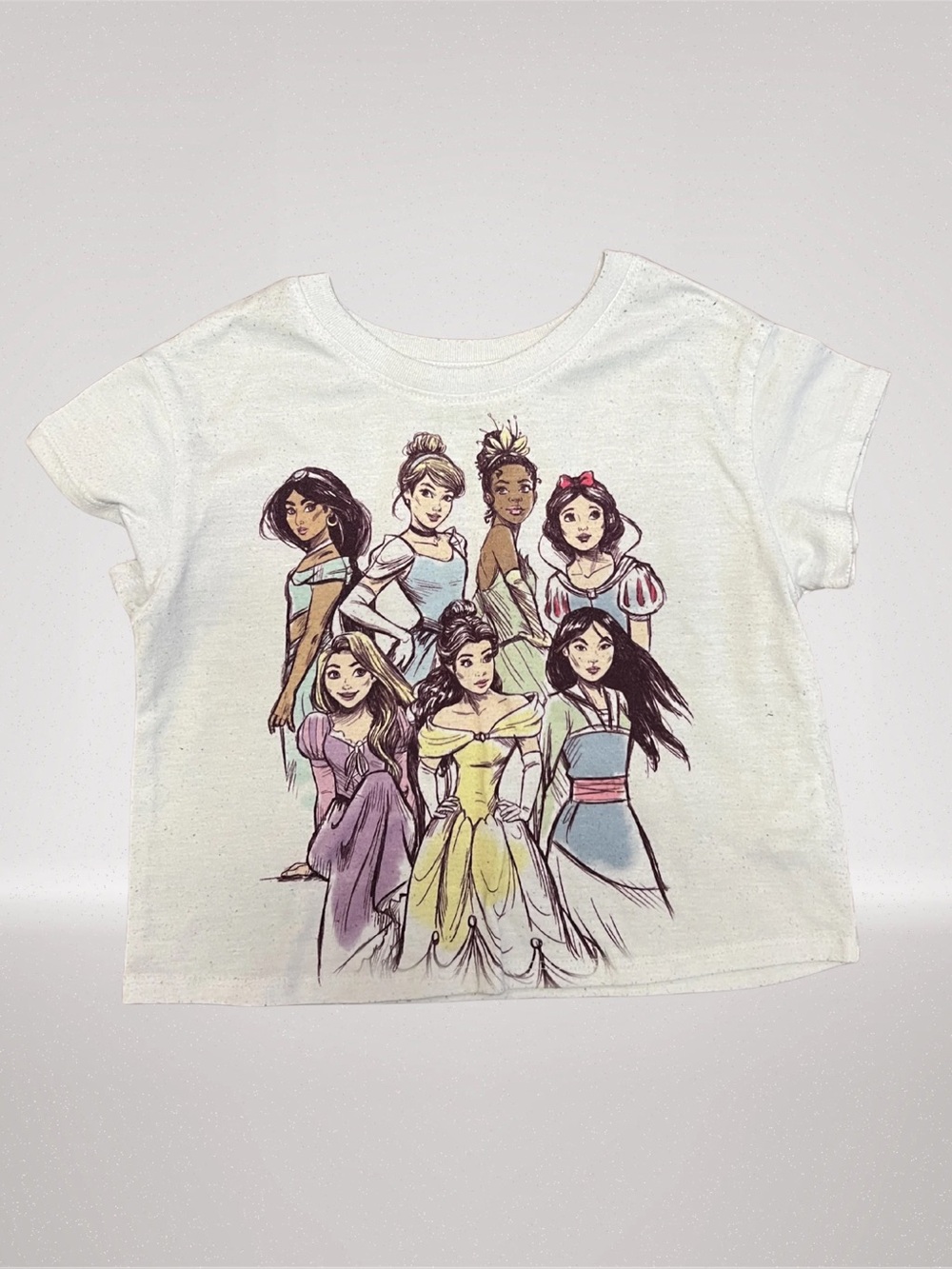 Disney Princess Girls 2 Piece Pajama Set Size 4/5
